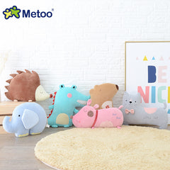 Kawaii Plush Stuffed Animal Cartoon Kids Toys for Girls Children Baby Birthday Christmas Gift Elephant Pillow Metoo Doll